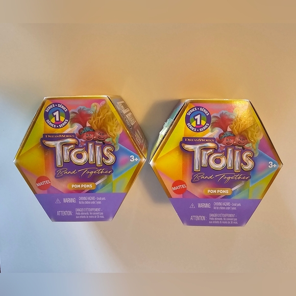 Trolls Band Together Pom Poms Series 1 - Picture 1 of 3